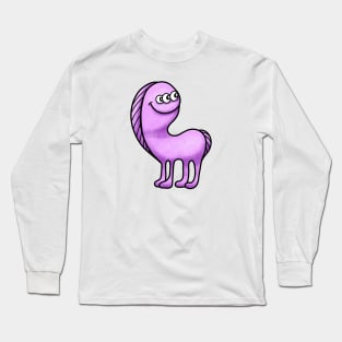 Cute alien animal Long Sleeve T-Shirt